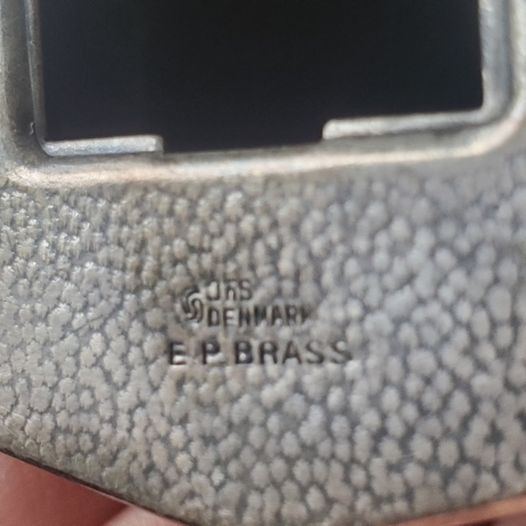 Vintage 1920s Metal Bulldog Dog Coin Bank Silver Plate Denmark - Picture 7 of 9